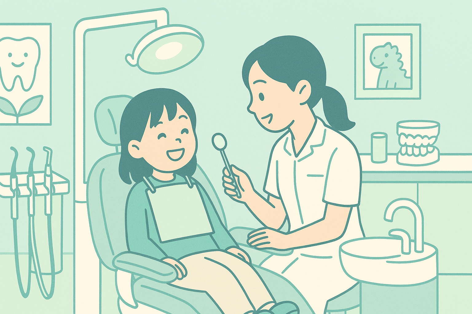 乳歯が抜けた後に永久歯が生えてこない！原因と対処法