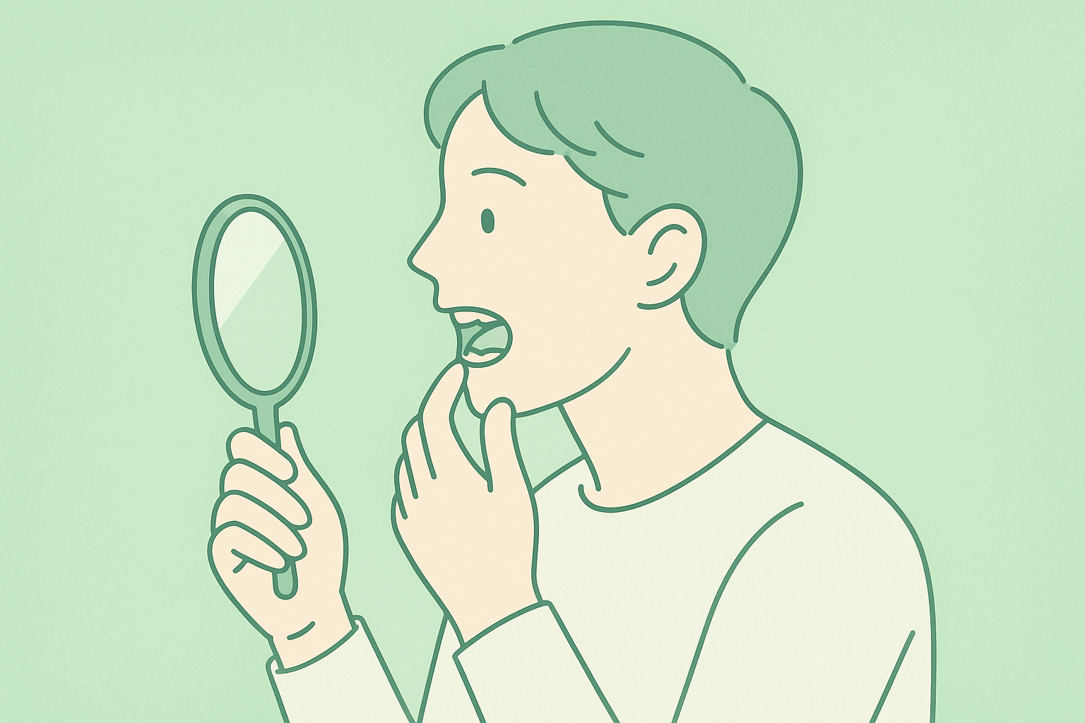 舌や口の中が白い……これって口腔カンジダ？歯科医師が症状・見分け方・治療を解説